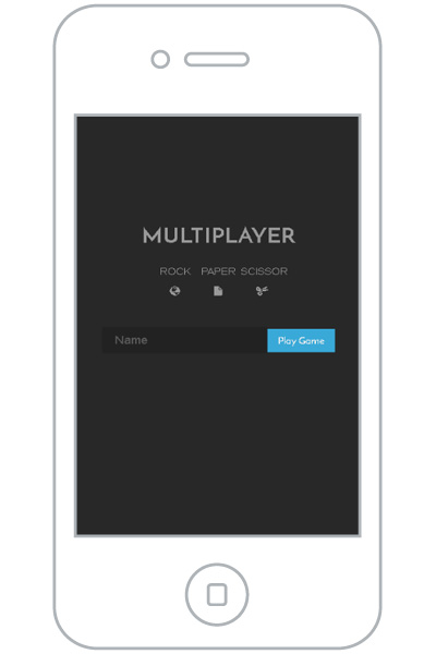 RPS Multiplayer home screen